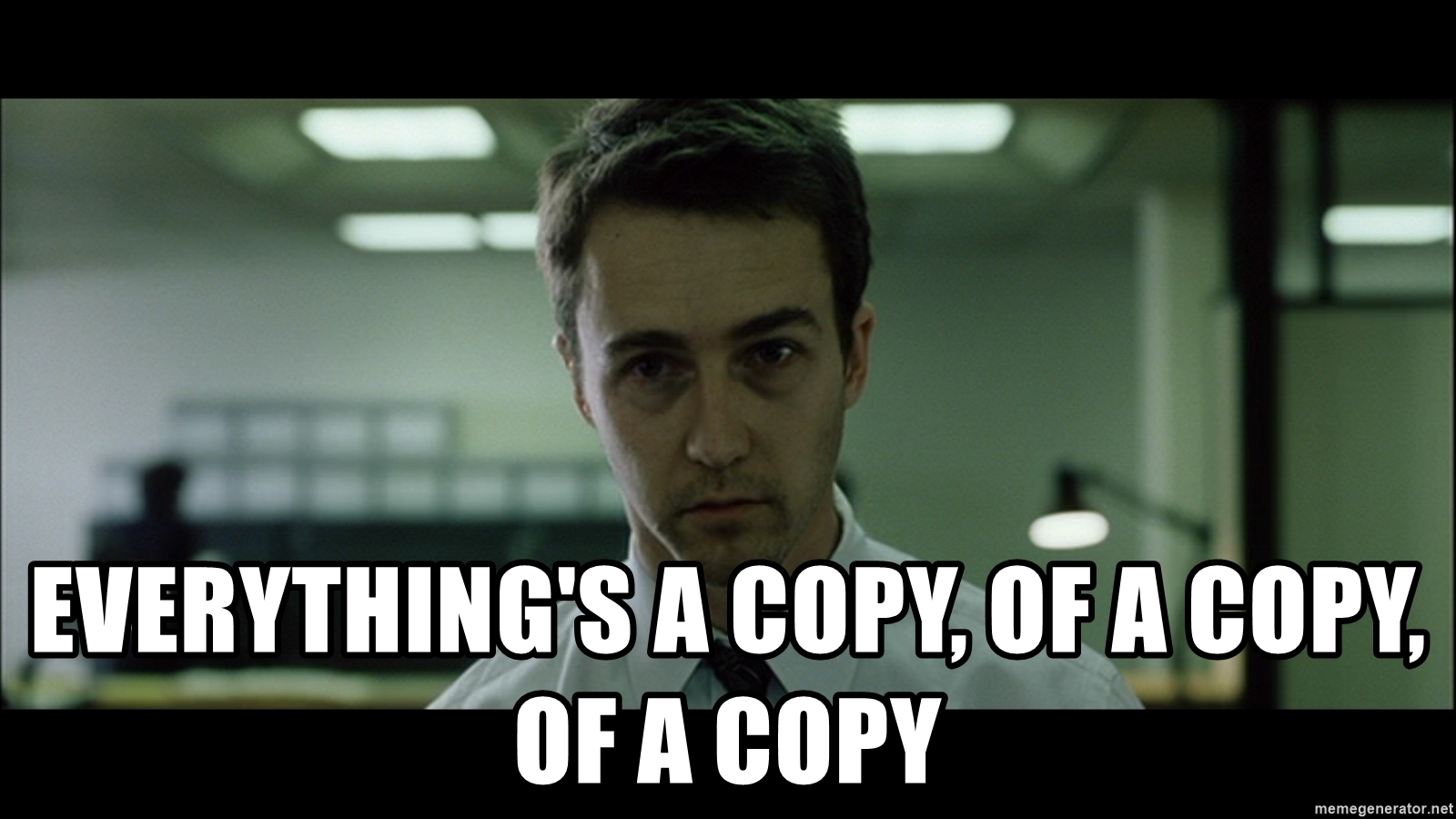 Everything is a copy of a copy of a copy slashgeek